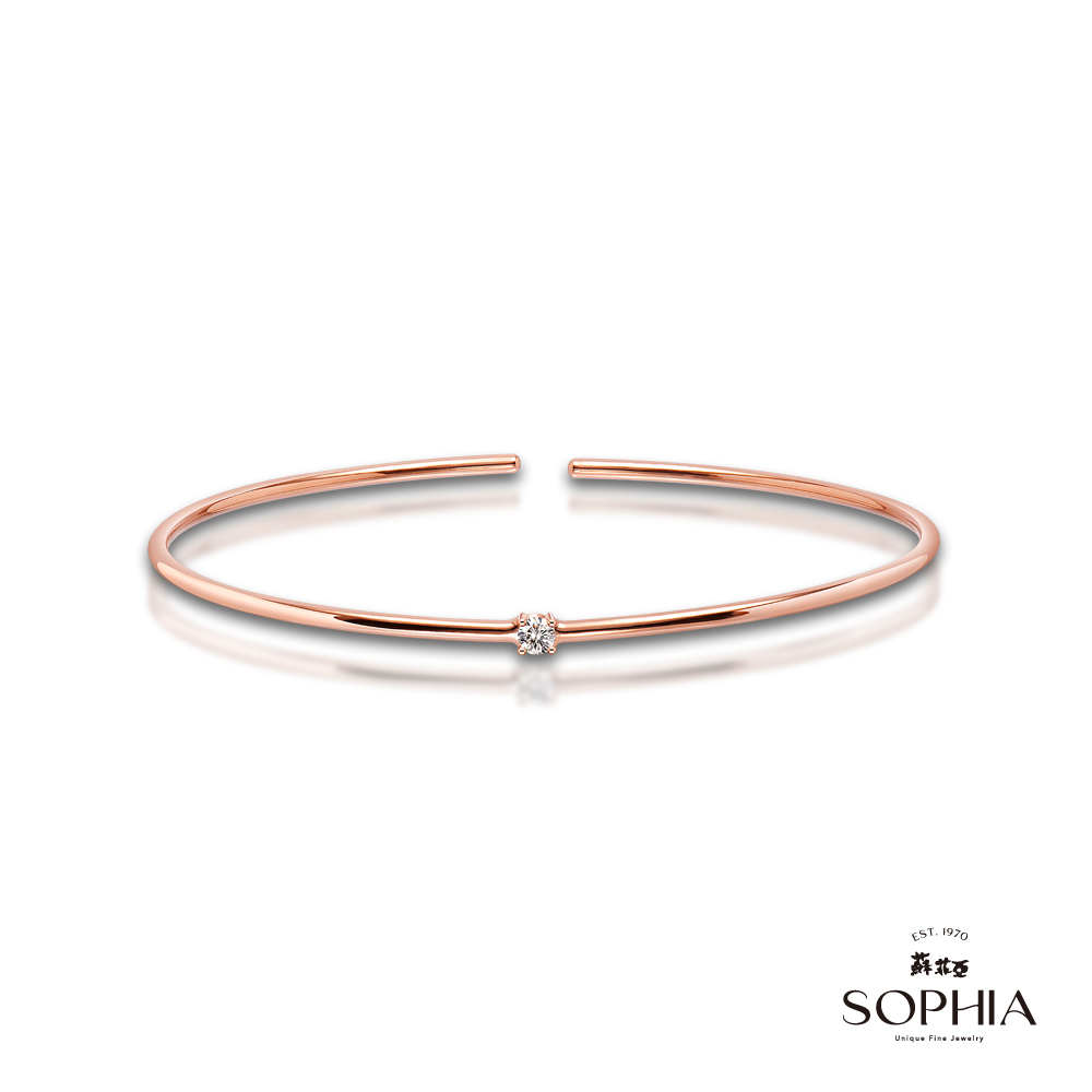 SOPHIA 蘇菲亞珠寶 - 艾琳娜 14K金 鑽石手環