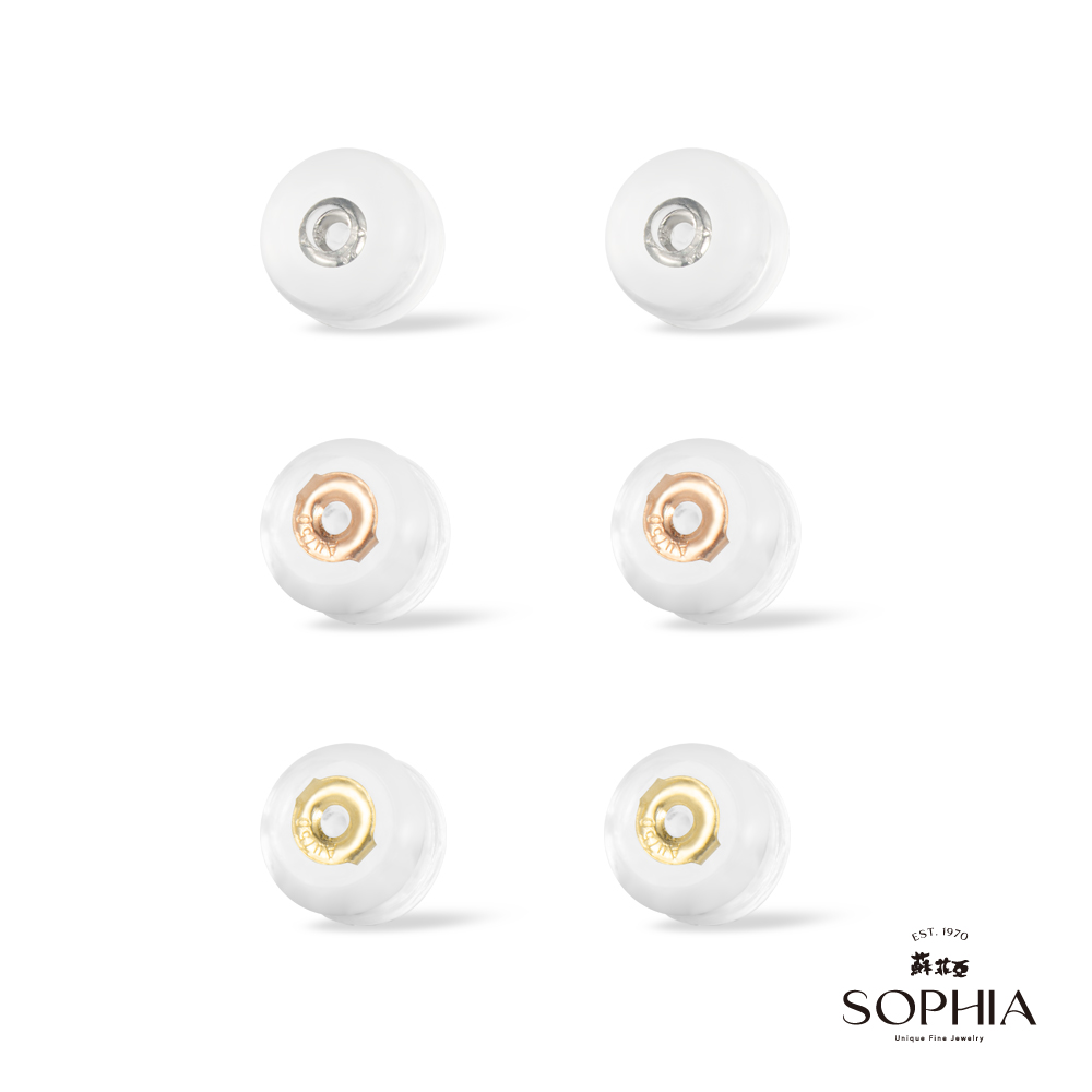 SOPHIA 蘇菲亞珠寶 - 18K金 矽膠耳扣