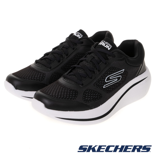 SKECHERS 男鞋 慢跑鞋 慢跑系列 GO RUN MAX CUSHIONING ESSENTIAL - 220723BKW