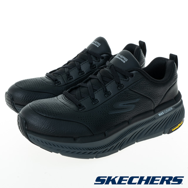 SKECHERS 男鞋 慢跑鞋 慢跑系列 GO RUN MAX CUSHIONING PREMIER 2.0 - 220828BKCC