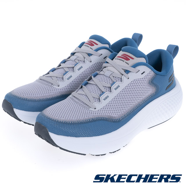 SKECHERS 男鞋 慢跑鞋 慢跑系列 GO RUN SUPERSONIC MAX - 246086BLGY