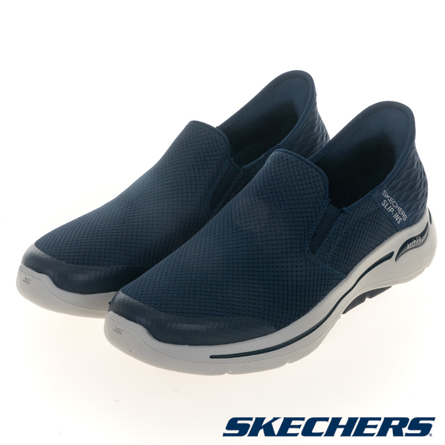SKECHERS 男鞋 健走系列 瞬穿舒適科技 GO WALK ARCH FIT - 216259NVY