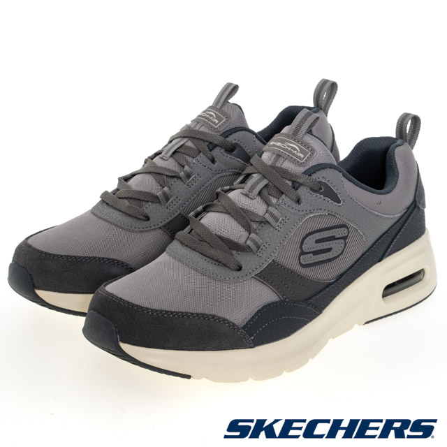 SKECHERS 男鞋 運動鞋 運動系列 SKECH-AIR COURT - 232646GRY