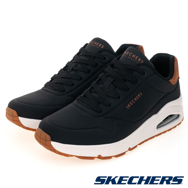 SKECHERS 男鞋 運動鞋 運動系列 UNO - 183004BLK