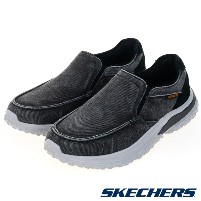 SKECHERS 男鞋 休閒鞋 休閒系列 SOLVANO - 210799BLK