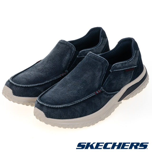 SKECHERS 男鞋 休閒鞋 休閒系列 SOLVANO - 210799NVY