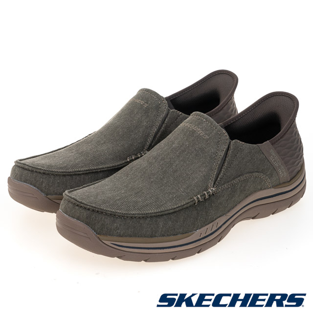 SKECHERS 男鞋 休閒系列 瞬穿舒適科技 EXPECTED - 205167KHK