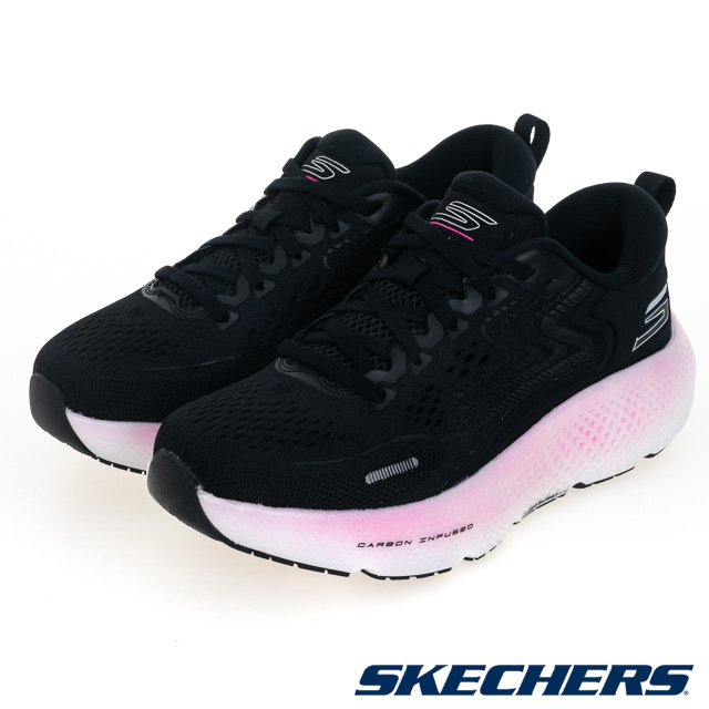 SKECHERS 女鞋 慢跑鞋 慢跑系列 GO RUN MAX ROAD 6 - 172078BKPK
