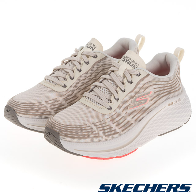 SKECHERS 女鞋 慢跑鞋 慢跑系列 GO RUN MAX CUSHIONING ELITE 2.0 寬楦款 - 129600WNTPK
