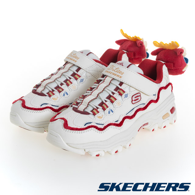 SKECHERS 童鞋 兒童系列 DLITES - 2024 CNY 龍年限定款 - 319513LOFWR