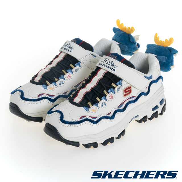 SKECHERS 童鞋 兒童系列 DLITES - 2024 CNY 龍年限定款 - 319513LOWBL