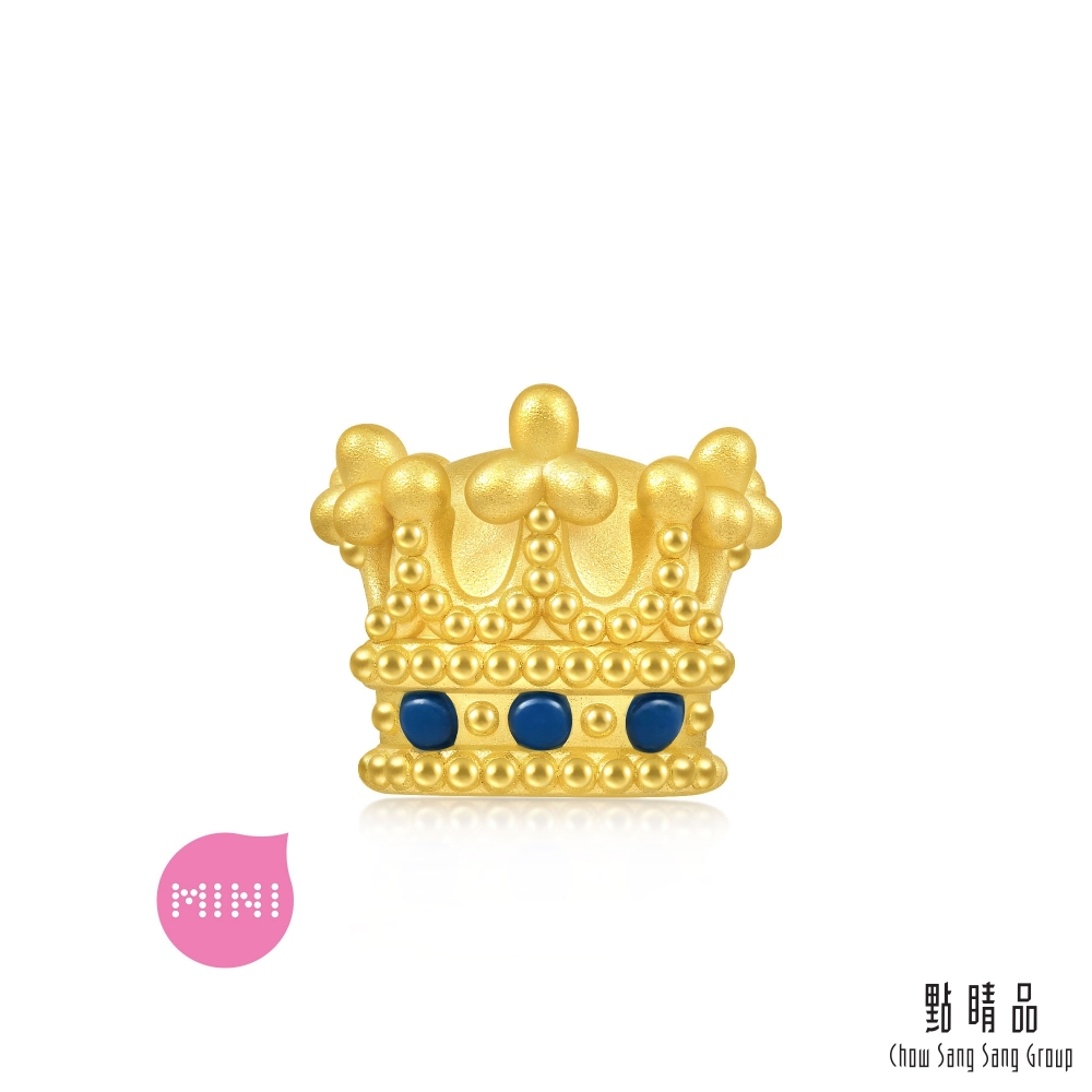 點睛品 V&A博物館系列 Mini 女王皇冠 黃金串珠