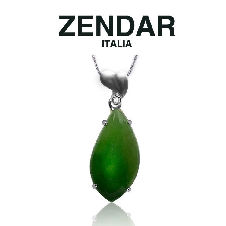 ZENDAR 年度設計師款碧玉項鍊 Shiny Heart (Z6020)