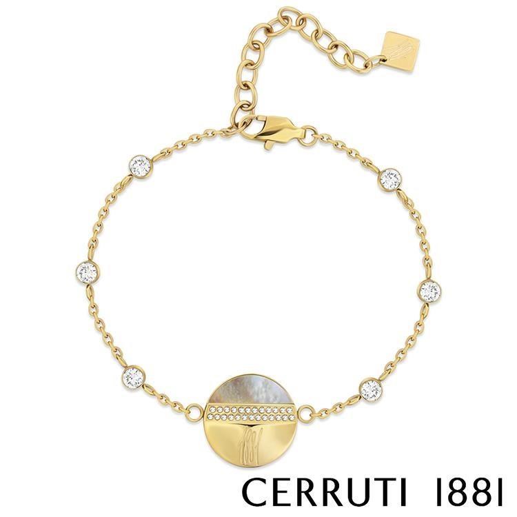 【Cerruti 1881】限量2折 經典FRAGANCIA手鍊 全新專櫃展示品(CB0202)
