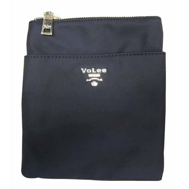 Volee 斜側包進口中小容量三層主袋+外袋共五層6吋手機扁包超輕量