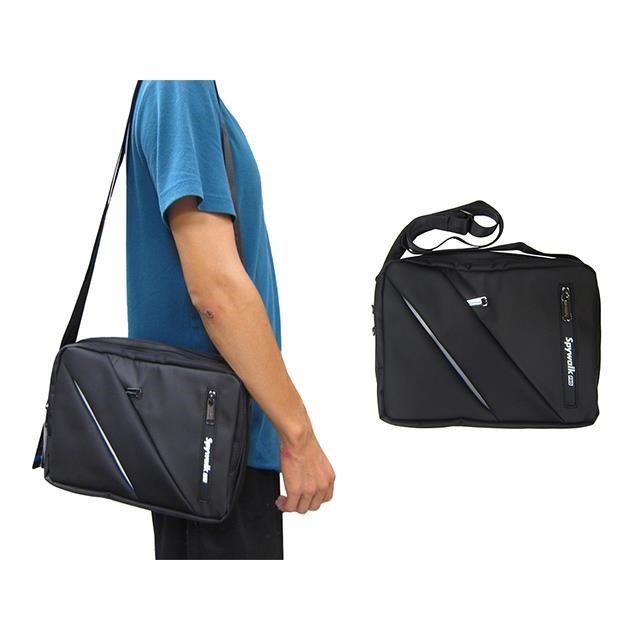 肩側包中容量二主袋+外袋共五層可8寸平板進口防水尼龍布