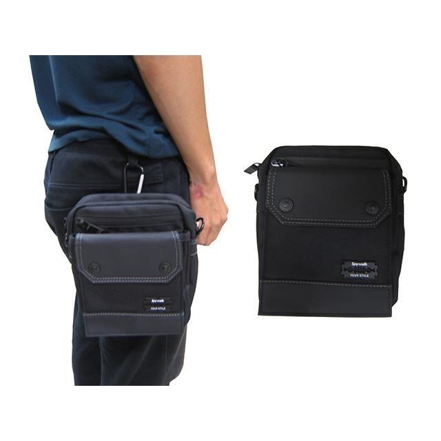 腰包大容量7吋手機適用主袋+外袋共三層外掛式腰防水尼龍布外袋可5.5寸機