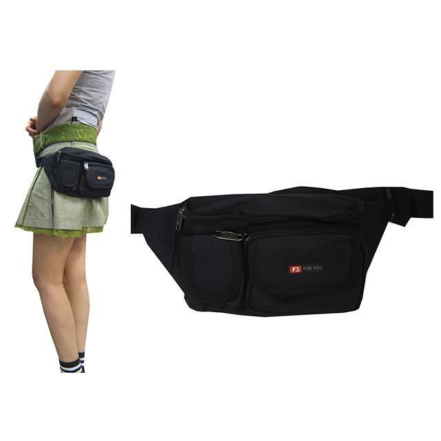 F2 腰包小容量主袋+外袋共五層隨身貼身腰包防水尼龍布