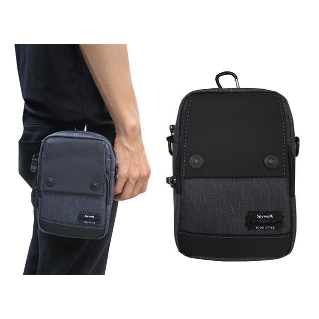 SPYWAL 腰包中容量外掛型腰包5.5寸機主袋+外袋共四層