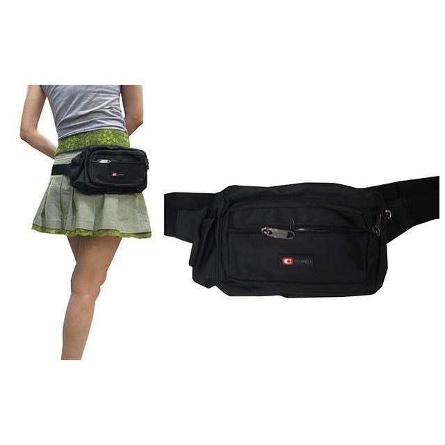 F2 腰包中容量二主袋+外袋共四層隨身貼身腰包防水尼龍