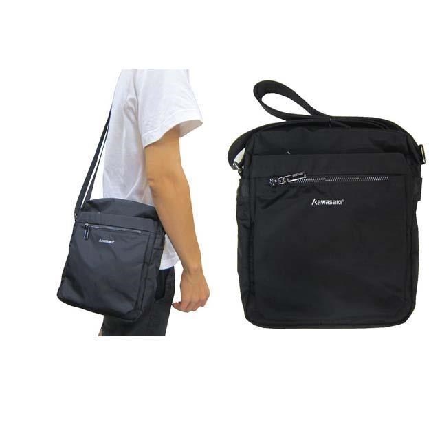 Kawasaki 斜側包中容量主袋+外袋共四層肩背斜側進口高單數超輕量