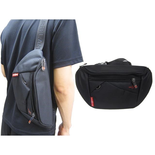 OVER-LAND 腰胸包中容量主袋+外袋共三層進口防水尼龍