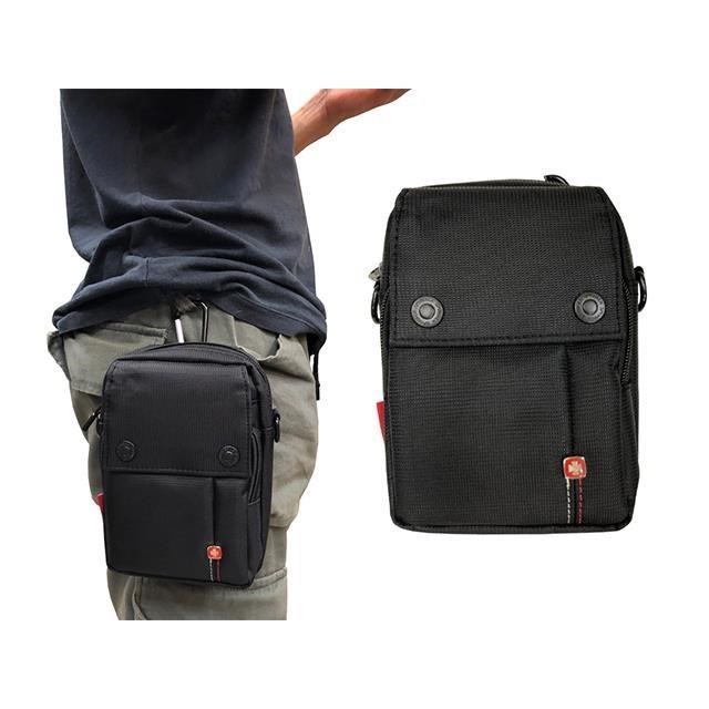 SPYWALK 腰包小容量5.5吋機外掛式工具主袋+外袋共四層防水尼龍布