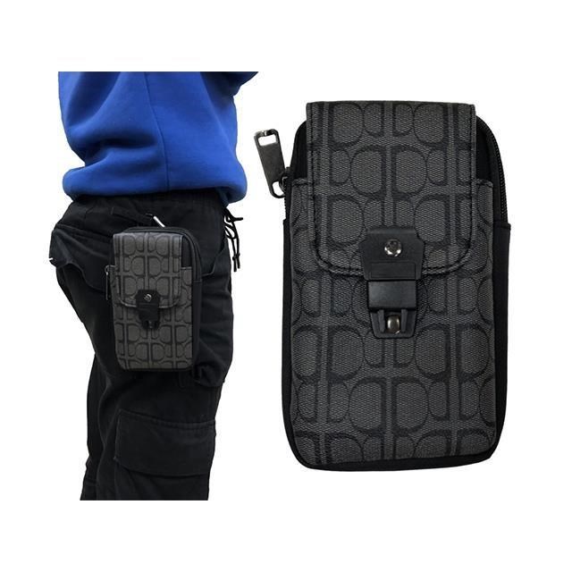 SPYWALK 腰掛包小容量5.5吋手機二主袋+外袋共三層工具包隨身品