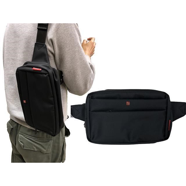 SPYWALK 腰包大容量5二主袋+外袋共五層工具包隨身品腰肩斜背