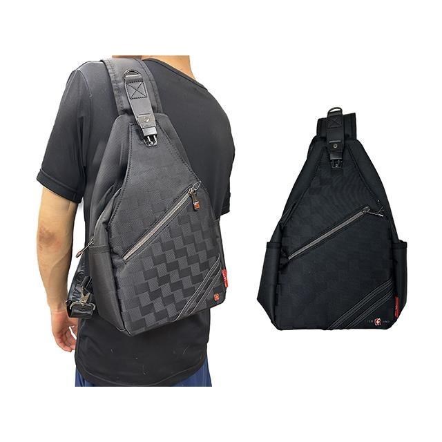 OVER-LAND 胸前包小容量二主袋+外袋共五層單左右肩防水尼龍布水瓶內袋
