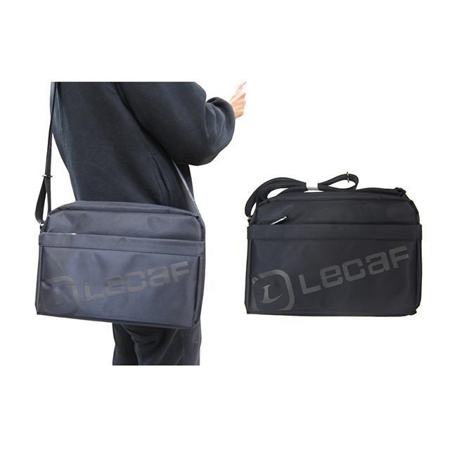 LECAF 斜側包小容量二層主袋+外袋共四層8寸平板防水尼龍布