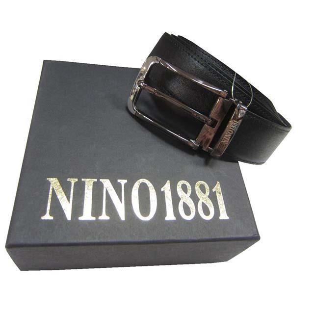 18NINO81 皮帶紳士休閒型西裝皮帶100%牛皮最大43腰休閒紳士併用品牌高級盒