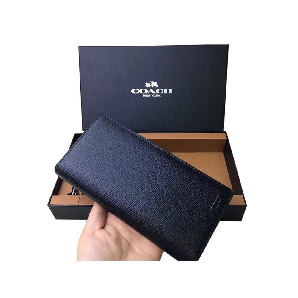 長皮夾+品牌鑰匙環禮盒國際正版保證進口防水防刮皮革品證購證盒塵套提袋