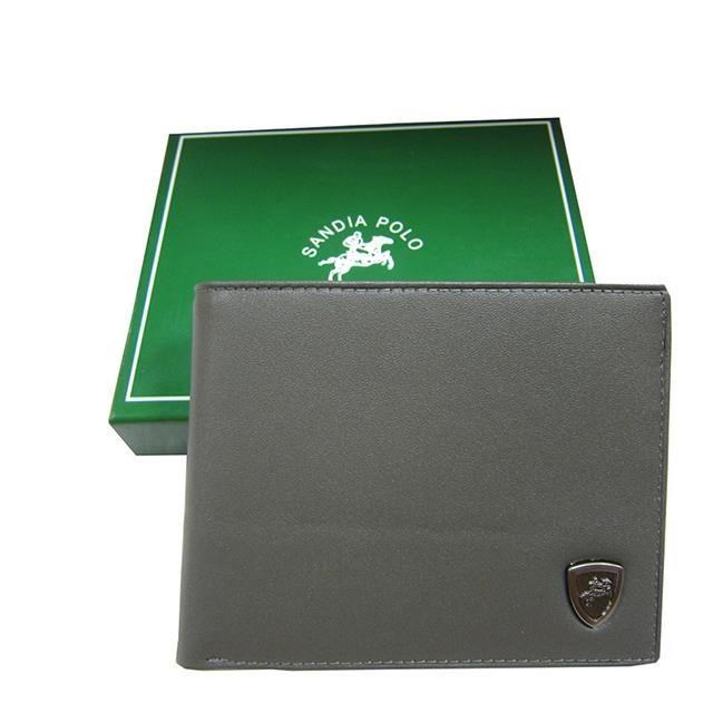 短夾紳士短皮夾進口專櫃100%進口牛皮革加長尺寸固定型證夾附禮盒
