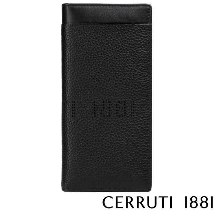 【Cerruti 1881】限量2折 頂級義大利小牛皮12卡長夾 全新專櫃展示品(5547M)