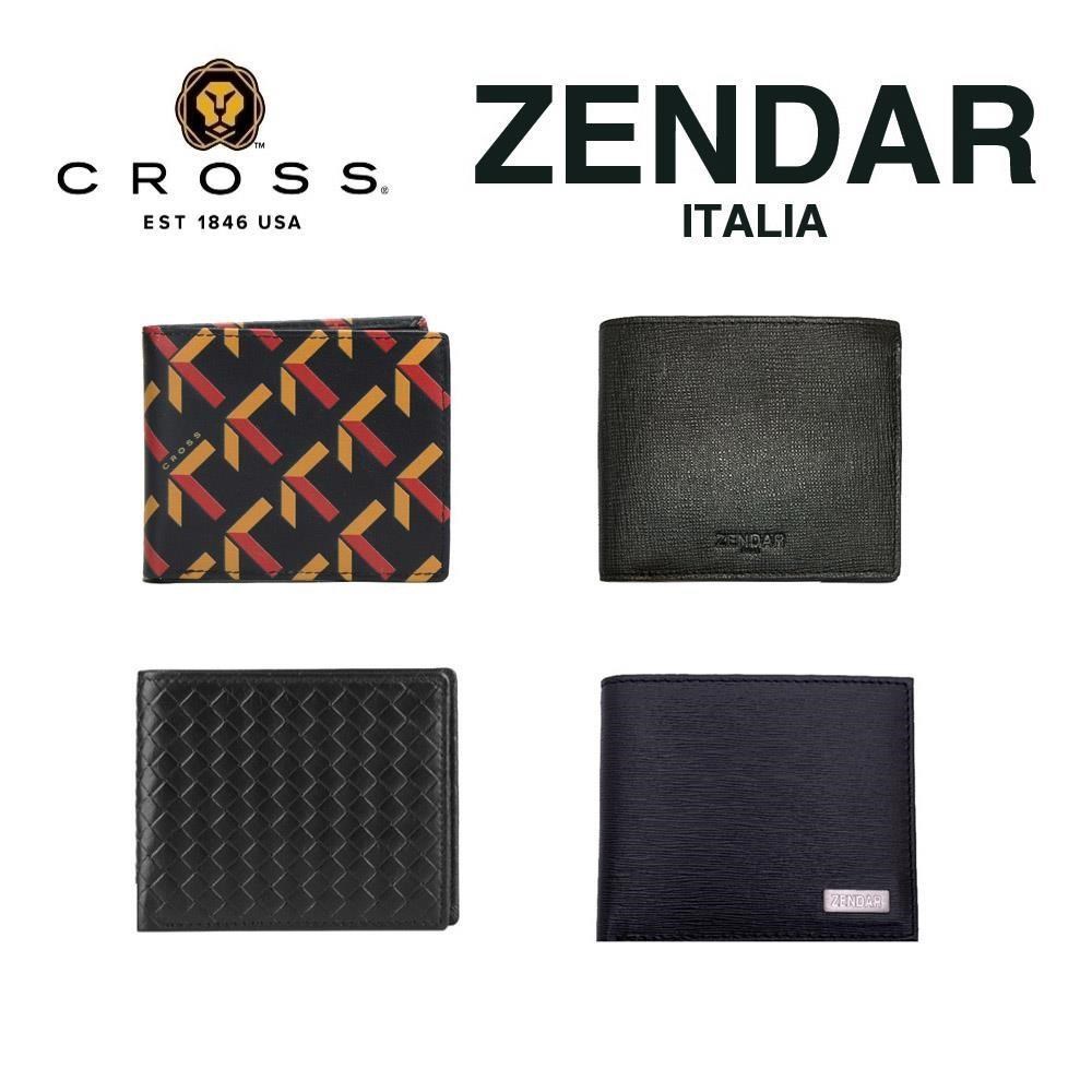 CROSS X ZENDAR 限量2折 頂級NAPPA小牛皮短夾 全新專櫃展示品 (贈送禮提袋)