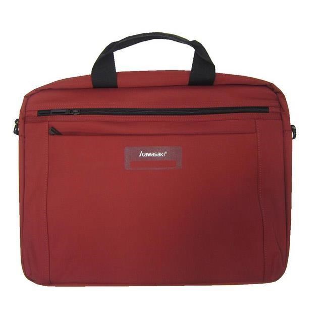KAWASAKI 文件包中容量主袋+外袋共四層防水尼龍布可放A4資料夾