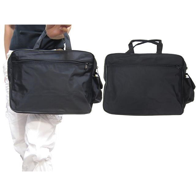 BASDON 公事包大容量可A4夾MIT主袋+外袋共三層簡易工作袋