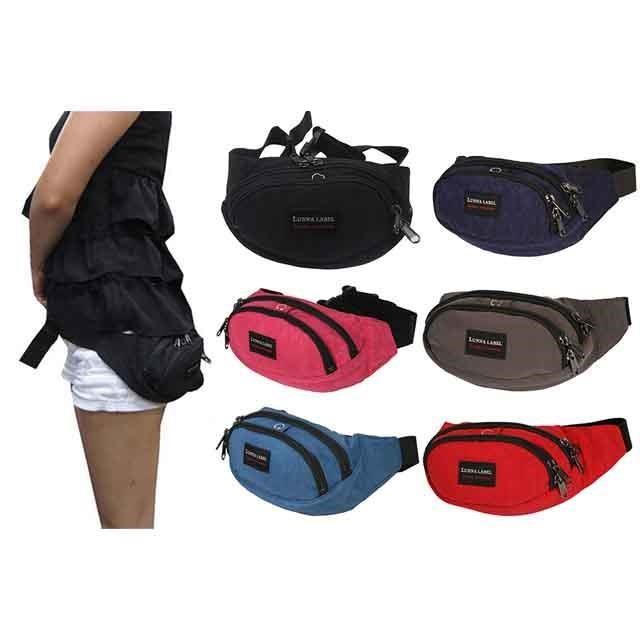 YESON 腰包小容量MIT主袋+外袋共二層高單數雲彩防水尼龍布MP3孔