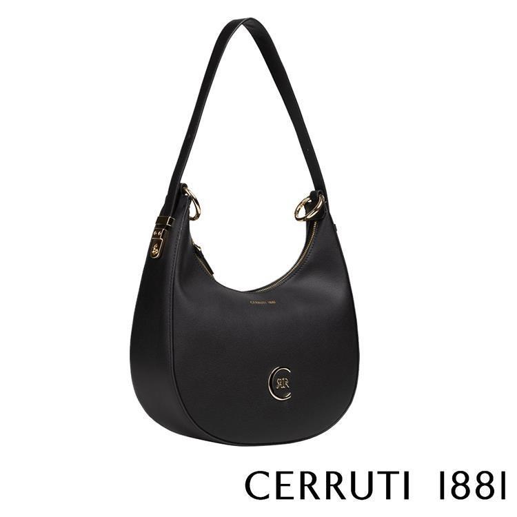 【Cerruti 1881】限量2折 頂級義大利小牛皮手提包肩背包 全新專櫃展示品(5628M)
