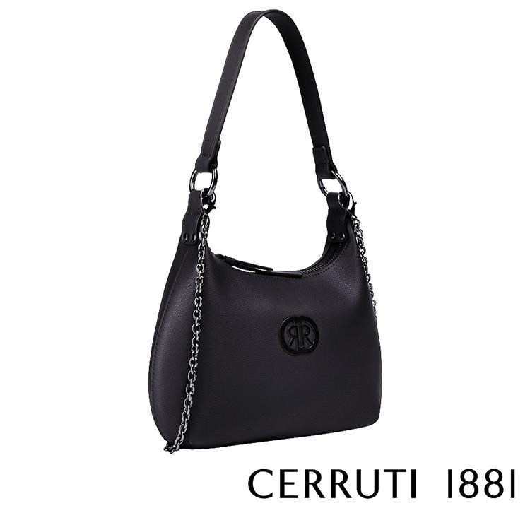 【Cerruti 1881】限量2折 頂級義大利小牛皮手提包肩背包 全新專櫃展示品(5572M)