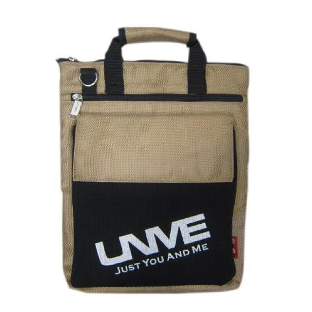 UNME 手提肩背包大容量可放A4夾手提肩背斜側背正版台灣製造品( 大 )