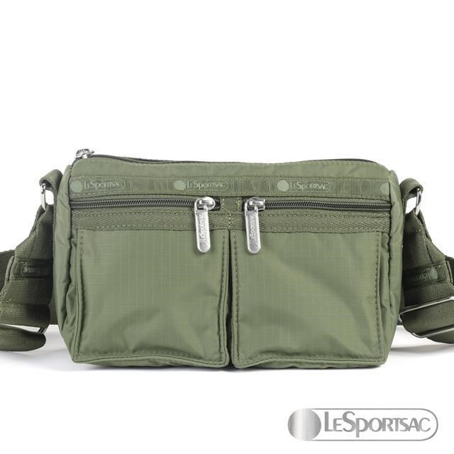 LeSportsac - Standard 輕量雙口袋肩背兩用包 (雪松綠) 1209P C439