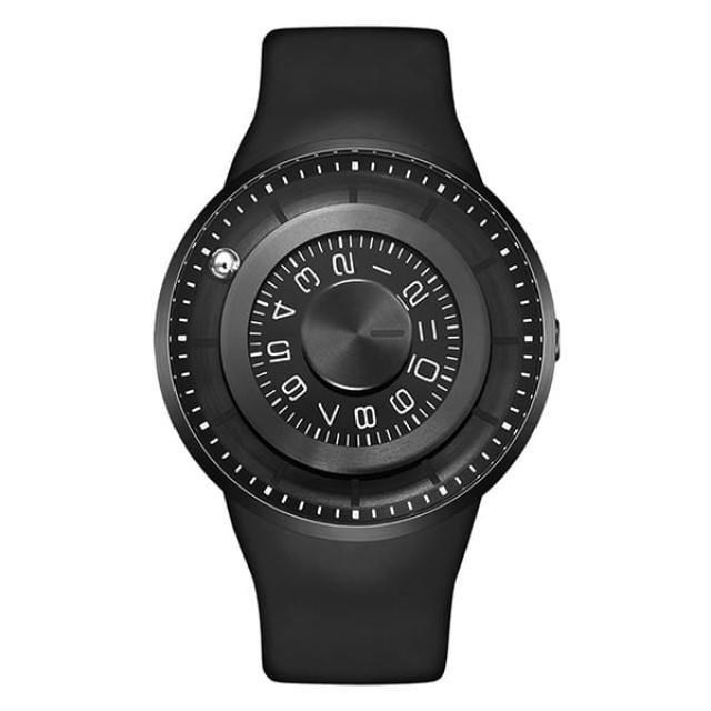 【odm】JUPITER木星系列滾珠設計腕錶-極致黑/DD159-06