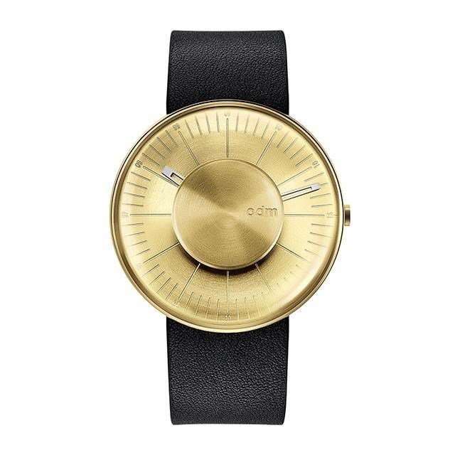 【odm】HALO光環系列簡約線條設計腕錶-耀眼金/DD172-02