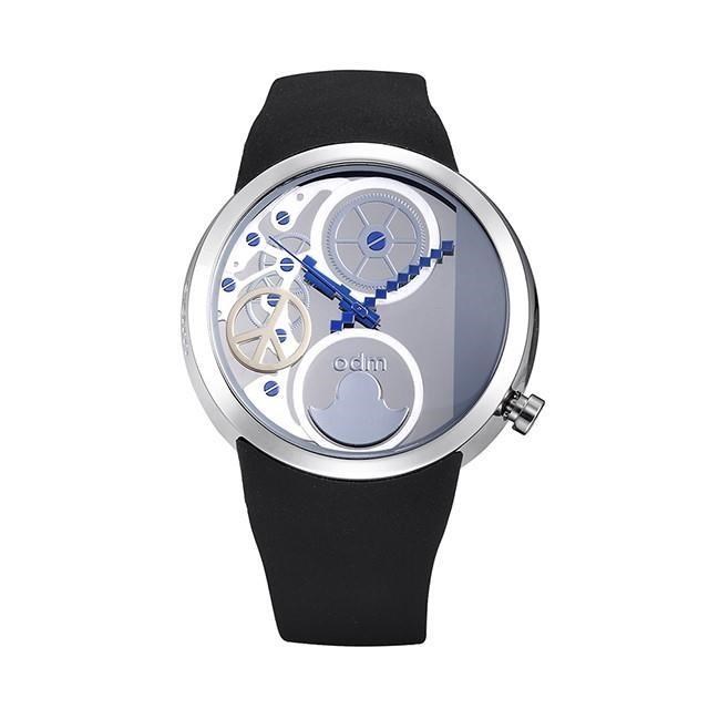 【odm】Swing鞦韆系列和平巧思設計腕錶-天空藍/DD137-07