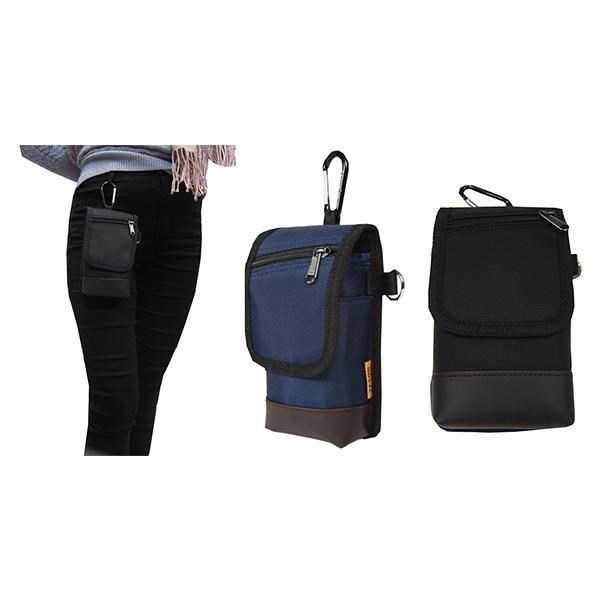 腰包5.5吋手機適用超無敵耐用外掛腰包MIT品質保證高單數防水尼龍布+皮插筆外袋YKK零件