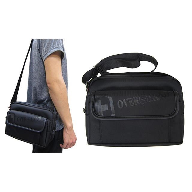 肩側包小容量二層主袋+外袋共五層防水尼龍布+皮革USB外接+內線中性男女適