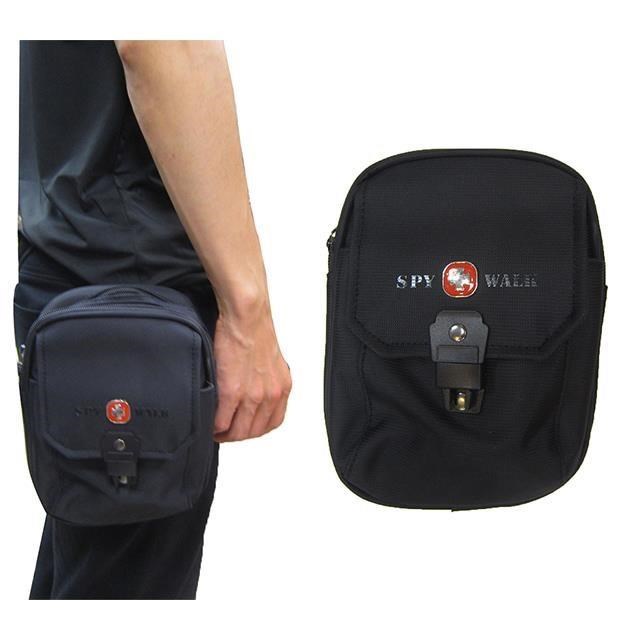 腰包外掛型二層主袋+外袋共三層中容量6寸手機工作工具插筆外袋防水尼龍布