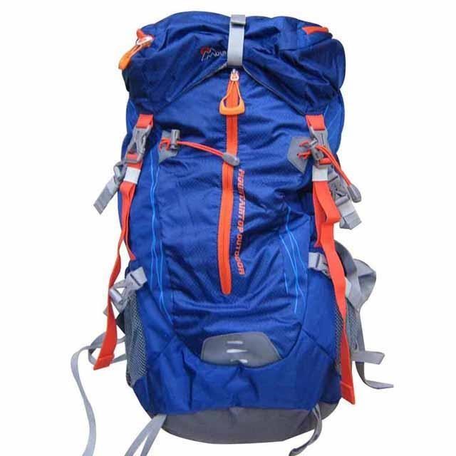 Mountaintop 後背包可調整耐磨超輕50L登山包附雨衣罩內立體撐板可拆